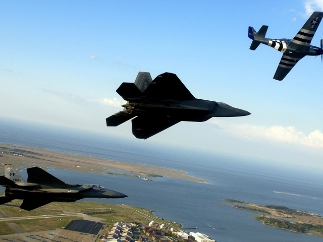 Самолеты в полете