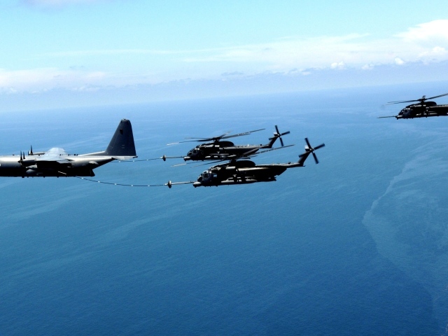 Дозаправка в небе