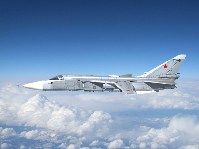 бомбардировщик СУ-24