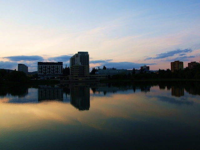 озеро в Братиславе