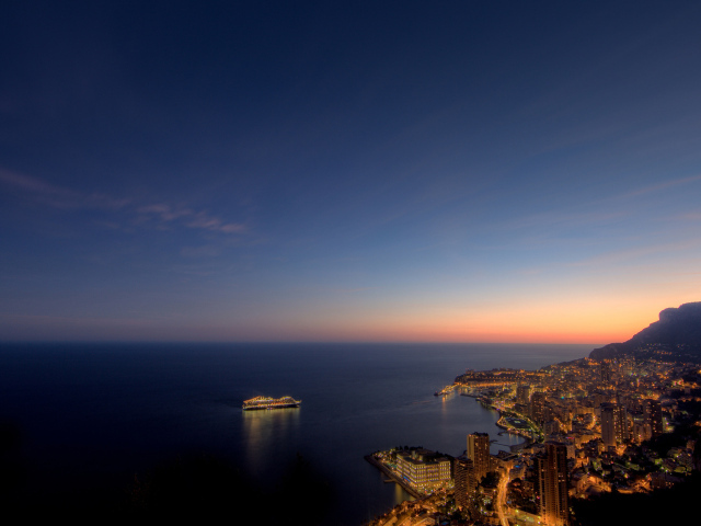 Ночной Монако