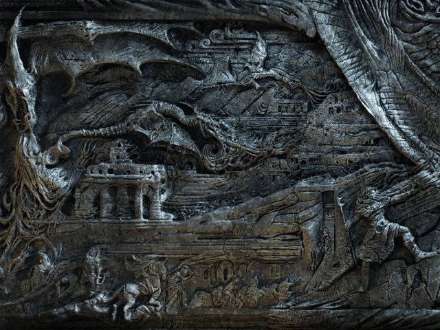 Барельеф фэнтези