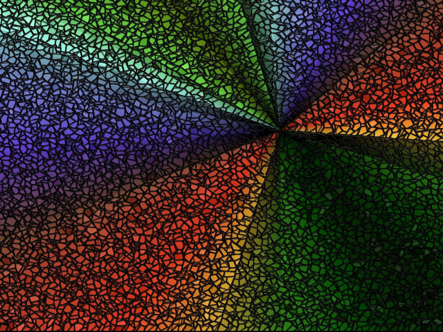 Радужная мозаика