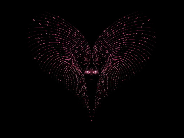 Маска в темноте