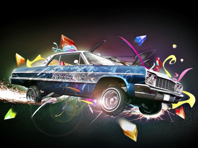 Старое авто, тюнинг