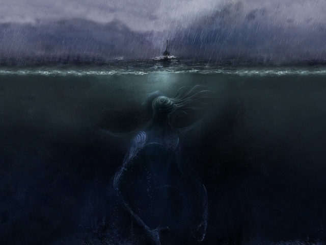 Морское чудовище Ктулху