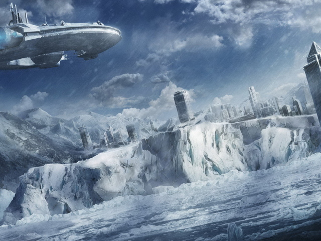 Замерзший город