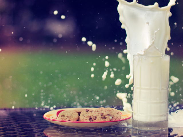 Печенья с молоком