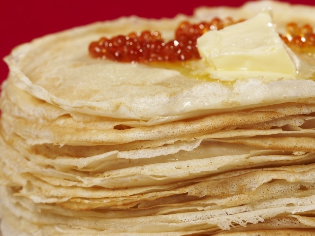 Блинчики с икрой