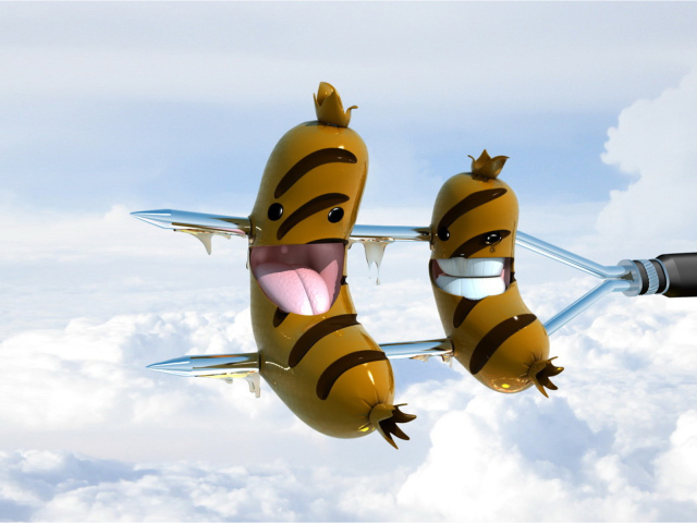 Веселые сосиски