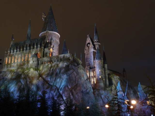 Гарри Поттер, замок Хогвартс