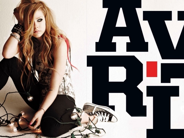 певица Avril Lavigne
