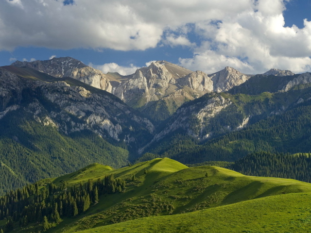 Горный ландшафт