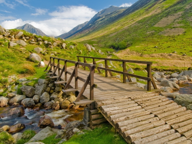 Мостик через ручей