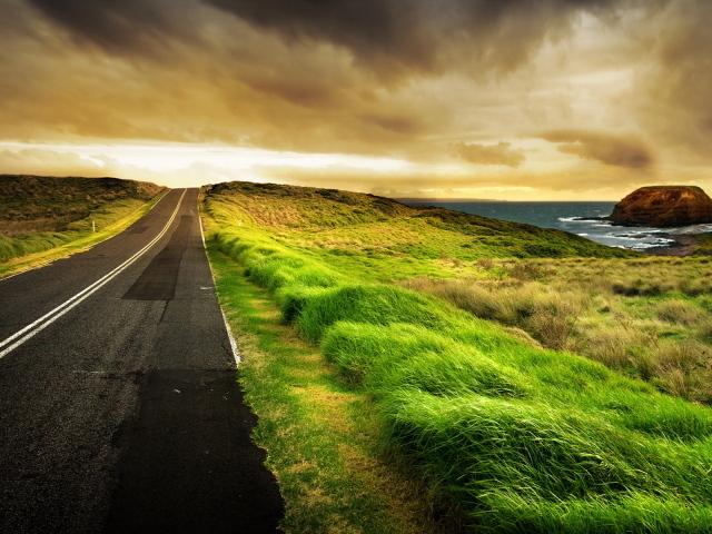 Дорога на побережье