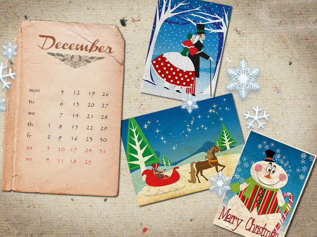 Новогодний календарь
