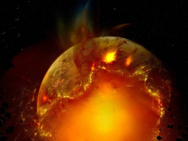 Взрыв планеты