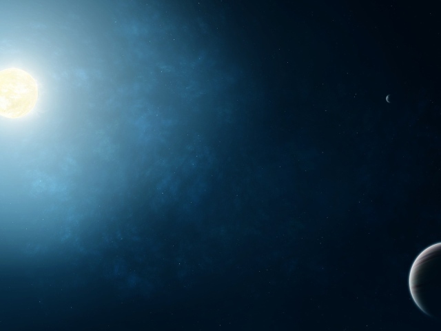 Светящийся газовый гигант