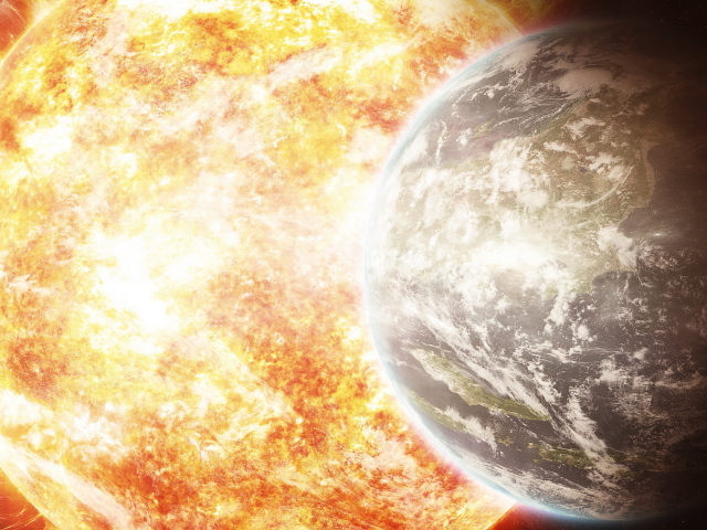 Меркурий и Солнце