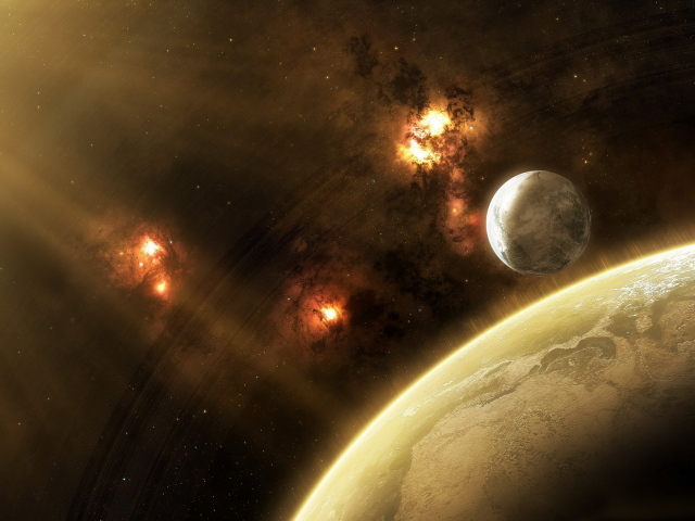 Планета и ее спутник