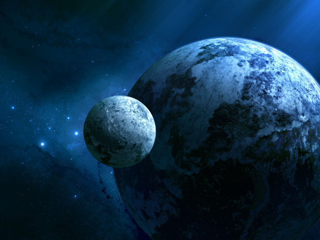 Планета и ее спутник