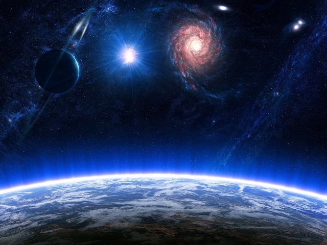 Космическое светило и планета