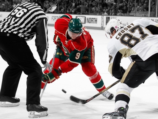 хоккей, лед, шайба