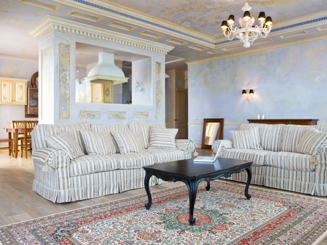 Классический интерьер комнаты