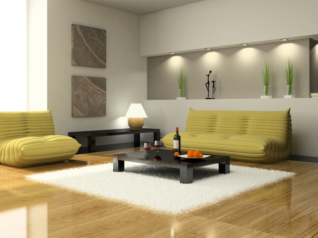 Дизайн гостинной