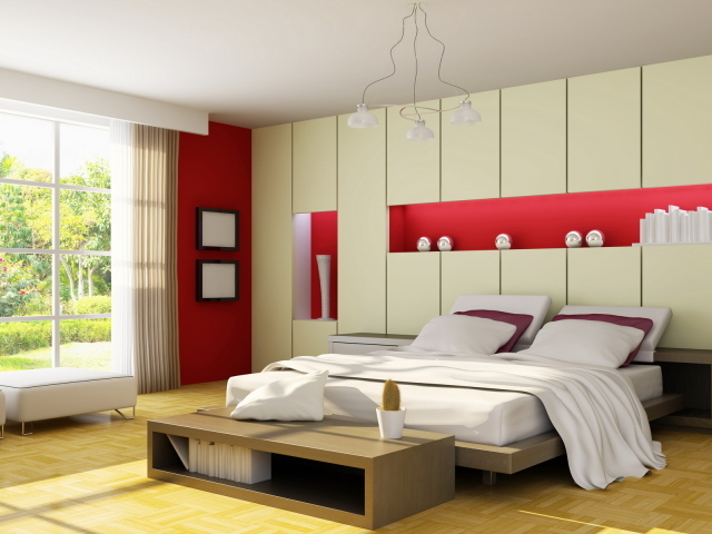 Интерьер спальной комнаты