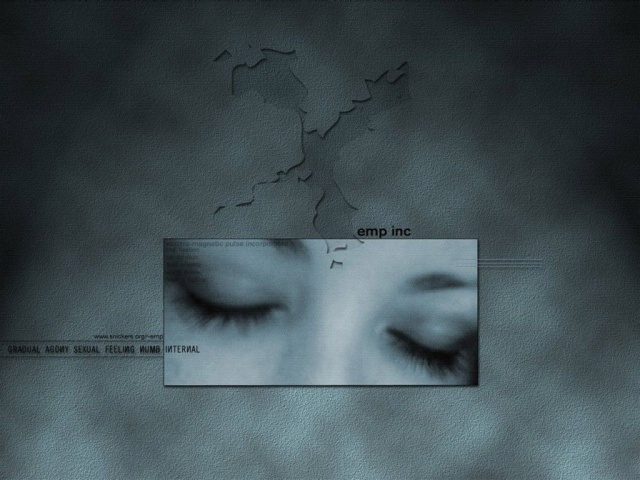 Закрытые глаза 3D обои