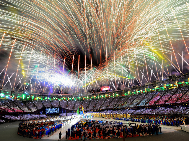 Закрытие олимпиады в Лондоне