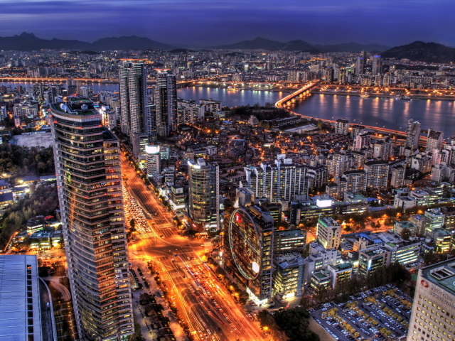 Вечер в Сеуле
