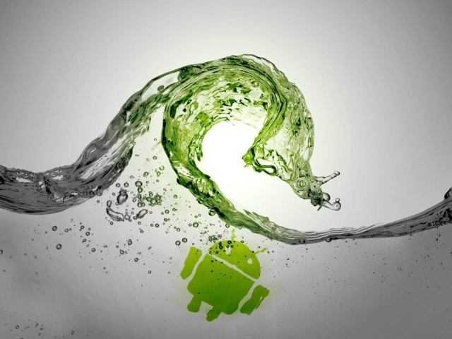 Андроид в воде