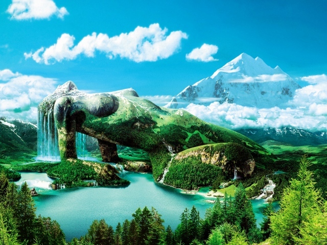 Девушка земля