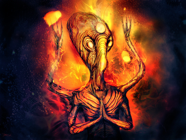 Огненный пришелец