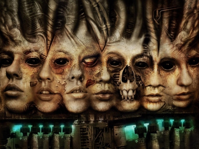 Странные лица