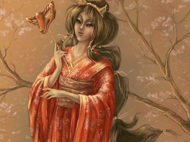 Японская красавица