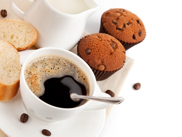 Выпечка и кофе