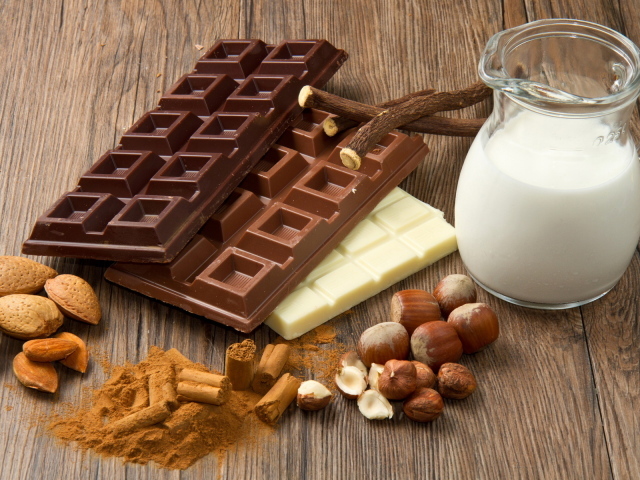 Шоколад с молоком