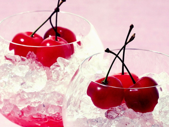 Вишня со льдом