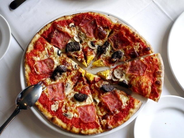 Острая пицца