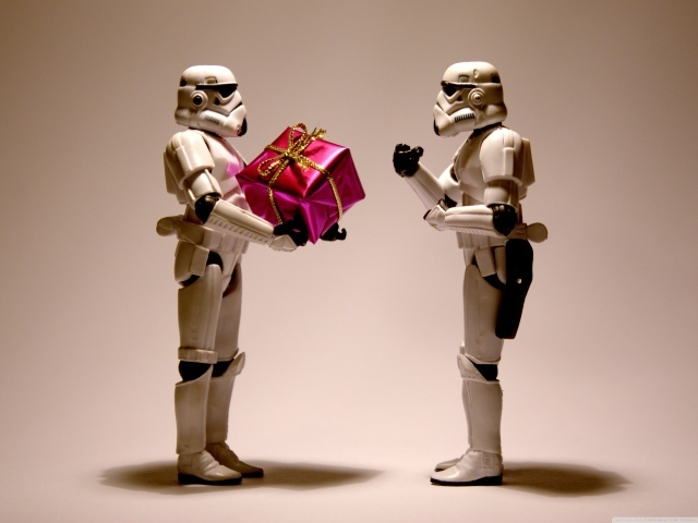 Работы с подарком