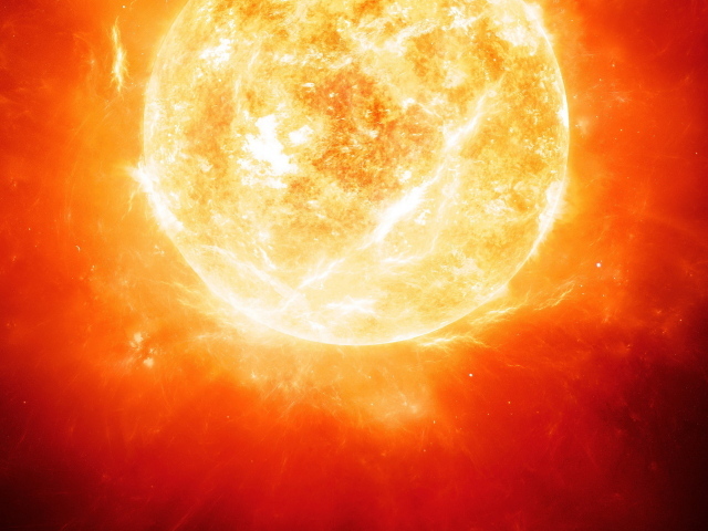 Горящая звезда