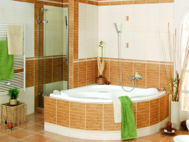 Интерьер ванной комнаты