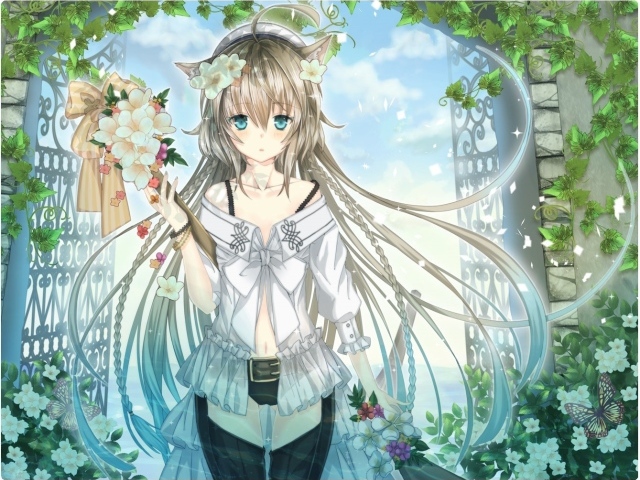 Аниме девушка Нозоми