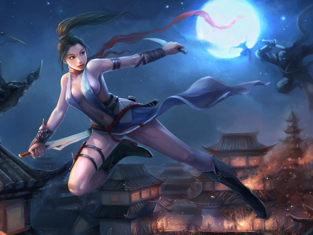 Девушки Ниндзя