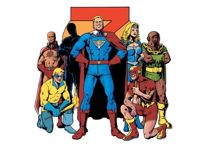 Супер герои из комиксов