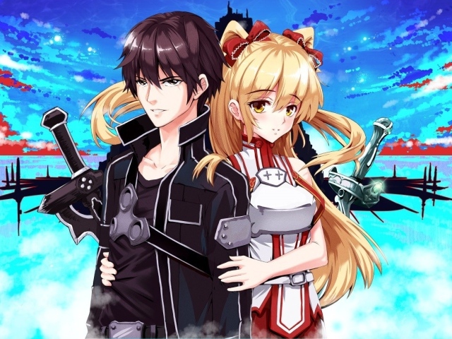 Аниме Юуки Асуна и Киригауа Казуто