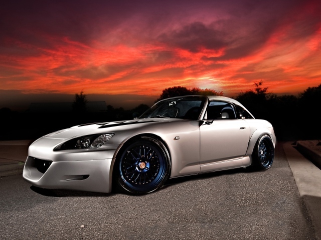 Белая Honda S2000